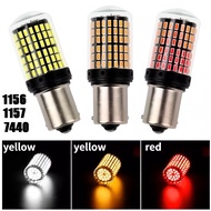 2PCS Car LED Highlight Turn Signal 1156 1157 7440 LED Tail Light Brake Reversing Light
