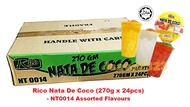 [HALAL] Captain Dolphin Nata De Coco Drink - 5 Flavours / Rico Nata De Coco Assorted Fruit Jelly Cup