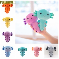 PIXELHIVE​ 20cm Axolotl Plush Toy, Plushie Axolotl Stuffed Doll Axolotl Stuffed Animals Plushie Doll