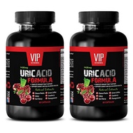 [USA]_VIP VITAMINS Uric acid cleanse - URIC ACID FOMULA NATURAL EXTRACT 1430Mg - Buchu Leaves, Golde