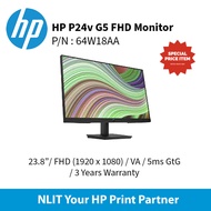 HP P24v G5 FHD Monitor (23.8") 64W18AA