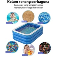 ' Stock Jumbo Children's Swimming Pool 3 Rings Large Inflatable Family Swimming Pool Family Inflatab
