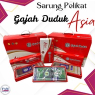 Kain Sarung Pelikat Gajah Duduk Asia