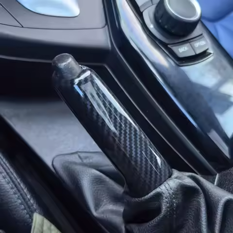 Car Handbrake Cover Handle Lever Grip Trim for BMW 1 2 3 4 5 6 Series X1 X3 F20 F30 F35 F36 F82 E60 