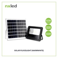 Nxled Solar Floodlight 60W/100W/200W Warm White IP65 Weather Proof