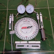 Protractor dial set dayel Dial camshaft indicator protractor dial indicator set dial gauge set dial 