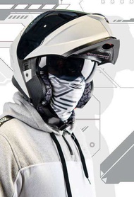 SPYDER NEO ICON MODULAR HELMET WITH DUAL VISOR WITH FREE CLEAR LENS