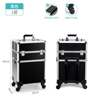 Taobao Collection กระเป๋าช่างแต่งหน้าล้อลากกระเป๋าเครื่องสำอางกระเป๋าเครื่องสำอางมีล้อกระเป๋าเดินทางจุเยอะ