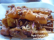 sate kikil bumbu kacang pedas