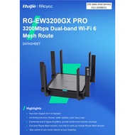 Ruijie/Reyee RG-EW 3200 GX PRO (Wifi 6 Router)