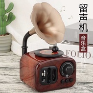Gramophone Music Box Model Music Box Desktop Decoration Home Decoration Gift Photography Props Decor