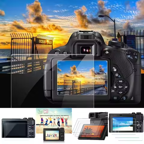 For Canon PowerShot G9 G7 G5 G1 X G9X G7X G5X G1X Mark II III Tempered Glass Screen Protector 2 Pack