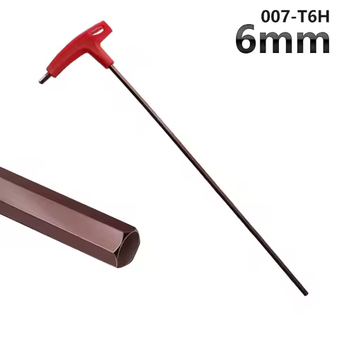 3/4/5/6/8mm Allen Keys Hand Tool Hexagon Set Extra Long Type Hex Keys Set T Handle Flat Wrench Repai