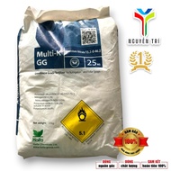 Phân bón Kali Nitrate Multi-K GG 13.5-0-46.2 - Haifa Israel - Tan hoàn toàn nặng ký bao 25kg