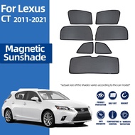 Car Sunshade for Lexus CT200H 2011-2022 Front Windshield Rear Side Window Baby UV Protection Shade V