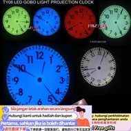 Get ST-ΨProjection Wall Clock Large Projection Clock CreativeledProjection Clock Illuminable Project