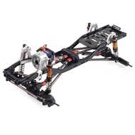 313mm Wheelbase Chassis Frame Set with 2 Speed Transmission Reversed Front Axle for 1/10 RC Crawler