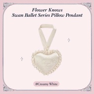 Móc gối lưu hương Flower Knows Swan ballet - Móc gối bông Trái tim Thiên Nga Ba Lê