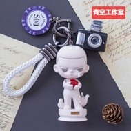 กระเป๋าสตางค์มินิมอลแบบพกพาพร้อมหัวเข็มขัดรถยนต์ KUBO เครื่องประดับแฟชั่นสำหรับคู่รัก กระเป๋าสะพายข้