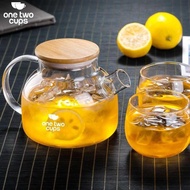 New- One Two Cups Teapot 1L Br-384