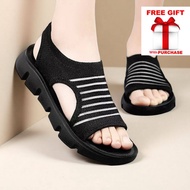 Flexi comfy knitted fashion sandal