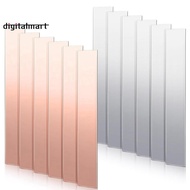 12 Pcs Pure Copper Zinc Anode Sheet 99.9% High Purity Copper Zinc Electrode Strips 0.04 Inch X 0.98 