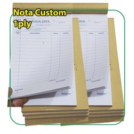 PPC Cetak Nota 1 rim Tanpa rangkap ( Custom INVOICE BON ) 1rim