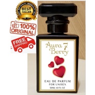(ALWAYS FREE SHIPPING READY STOCK) EDP24Jam Aura 7 Berry Eau De Parfume