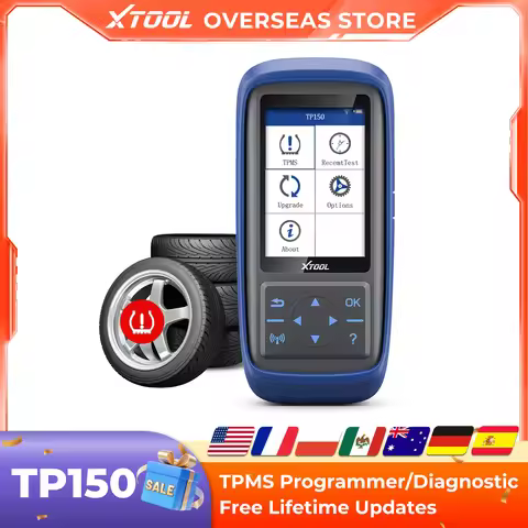 XTOOL TP150 WIFI TPMS Programming Tool 315/433MHz Sensors Tire Activation Programing Learning Readin