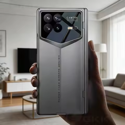 Magnetic Hinge Stand Case For Xiaomi Mix Fold 4 3 2 Screen Glass Protective Ultra-thin Plastic Cover