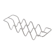 【HOT】Taco Holder Stand Stainless Steel Taco Trays Taco Tray Use As Shell Baking Rack