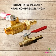 HATO FAUCET 1/ 4 inch AIR COMPRESSOR FAUCET/ HATO COCK AIR/