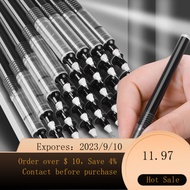 🦄SG🐏Roller Ball Pen Replacement Refill Straight Liquid Refill Quick-Drying Gel Pen Black0.5mSmooth Ballpoint Pen Signatu
