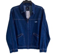LEE แจ็คเก็ตยีนส์ผู้ชาย หญิงใส่ได้ cotton100% ผ้านิ่มใส่สบาย ทรงregular  มีกระเป๋าหน้า ของแท้