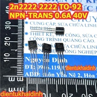 2n2222 2222 TO-92 NPN TRANSISTOR small reverse 0.6A 40V KDE0191