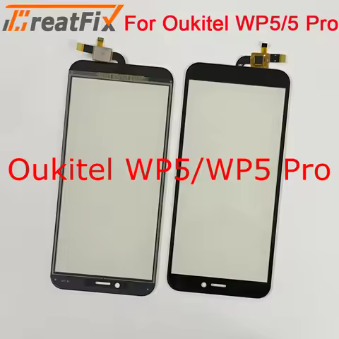 5.5'' Touch Screen For Oukitel WP5 Touch Screen Digitizer Panel Assembly 100% Tested Lens Sensor Ouk