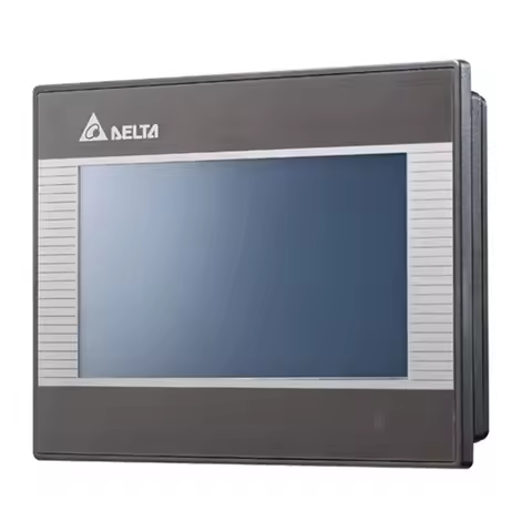 Delta DOP-107BV HMI Touch Screen Human Machine Interface 7 Inch 800×480 COM1:RS-232/485, COM2:RS-422