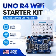 UNO R4 WiFi Starter Kit Arduino Learning DIY Project with OLED Display DHT11 Sensor Relay Module 830