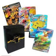 Playful Minds - 100Pcs Pokemon Cards Pokemon Vstar-Vmax Box For Kids Collection