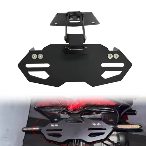 License Plate Holder For Aprilia RS660 RS 660 2020 2021 2022 2023 2024 2025 Registration Frame Brack