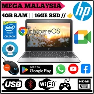 Ultra Notebook HP || 4GB RAM 16GB SSD Play Store Laptop Chromebook