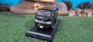 Diecast Miniatur Toyota Hiace hitam skala 1:43