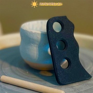 JIWANARCLAY Pottery Centering Aid, DIY Handmade Plastic Pottery Tools,  Portable Black Clay Scultpin