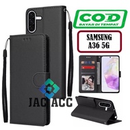 HP FLIP CASE PREMIUMhp FOR SAMSUNG A36 5G LEATHER FLIP CASE PREMIUMhp FOR SAMSUNG GALAXY A36 5G