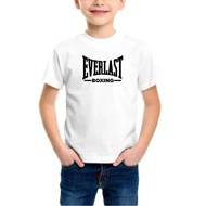 BAJU BUDAK EVERLÄST B0XING UNISEX SHORT SLEEVE T-SHIRT 100%COTTON 1-14YEARS PREMIUM QUALITY 190GSM