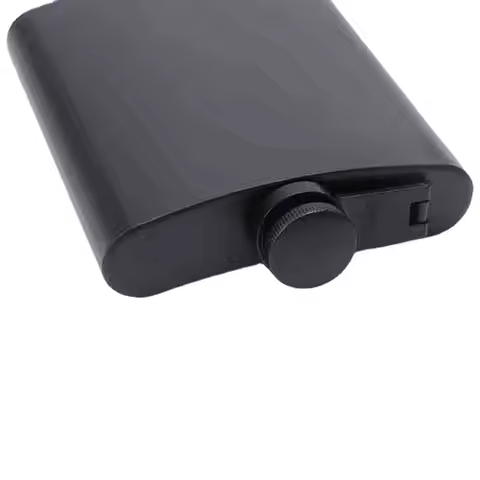 6/7/8/9/10/12oz Portable 304 SS Flagon black Whiskey Vodka Wine Pot Hip Flask Alcohol Drinking Bottl