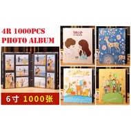 4R Photo Album 1000pcs Album Gambar 4R Baby Album Souvenir Album DIY Photobook Family Album 6寸相册本家庭纪念册 相簿