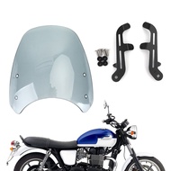 กระจกบังลมหน้ามอเตอร์พลาสติก ABS Areyourshop สำหรับ Triumph Bonneville T100 T120