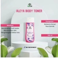 Toner whitening badan aleya skincare toner pemutih badan safron glowing ampuh penghilang daki dan se