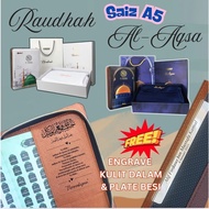 [FREE ENGRAVE] AL-QURAN EDISI RAUDHAH / AL-AQSA / MEKAH